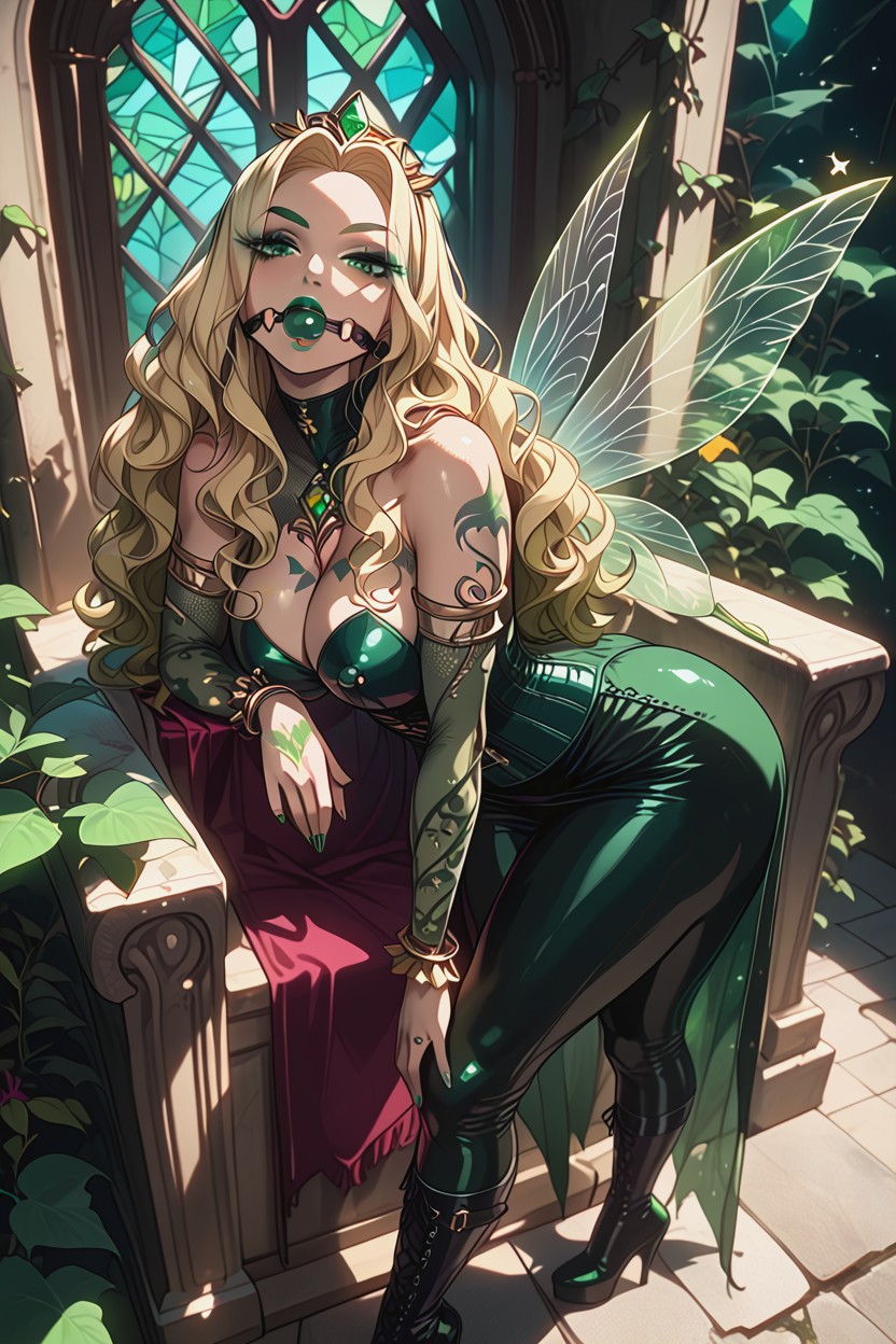 Fairy Woman, Bending Over, Fairy Hentai AI Porn