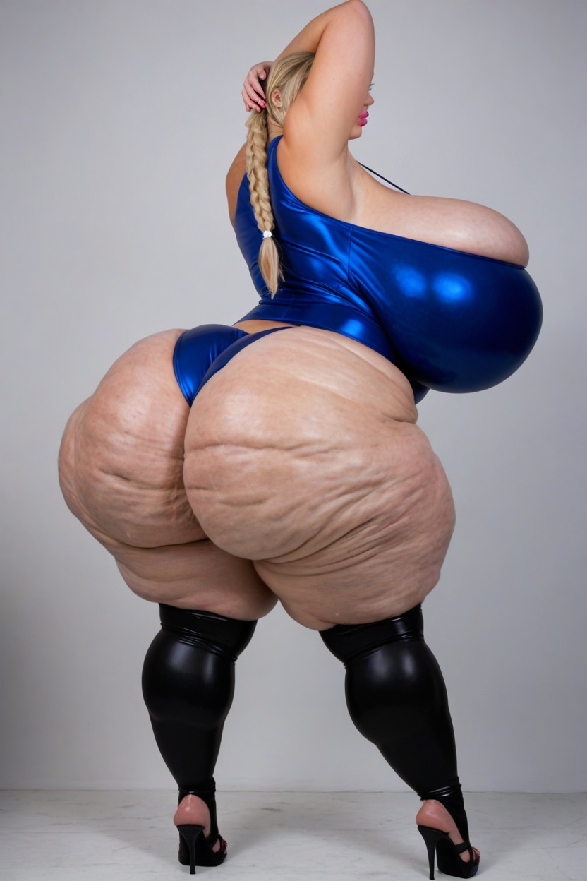 Great Big Ass, Heart Shaped Ass, Extremely Large Ass BBW AI Porn