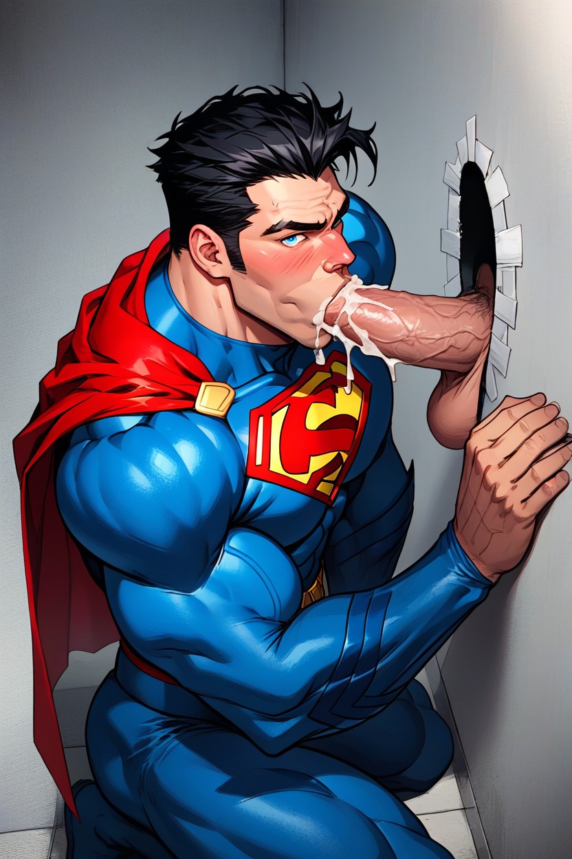 Massive Shoulders, 1 Persona, Massive Pectorals Porno gay IA