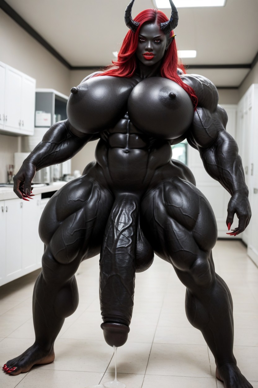Cosplay, Bodybuilder, Wide Hips Shemale AI Porn