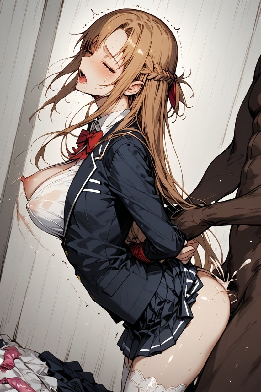 Scream, Arms Behind Back, Standing Hentai AI Porn