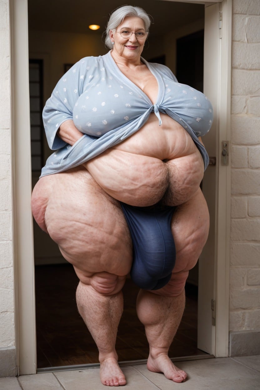 Big Belly, Huge Obese Belly, Ssbbw AI Porn