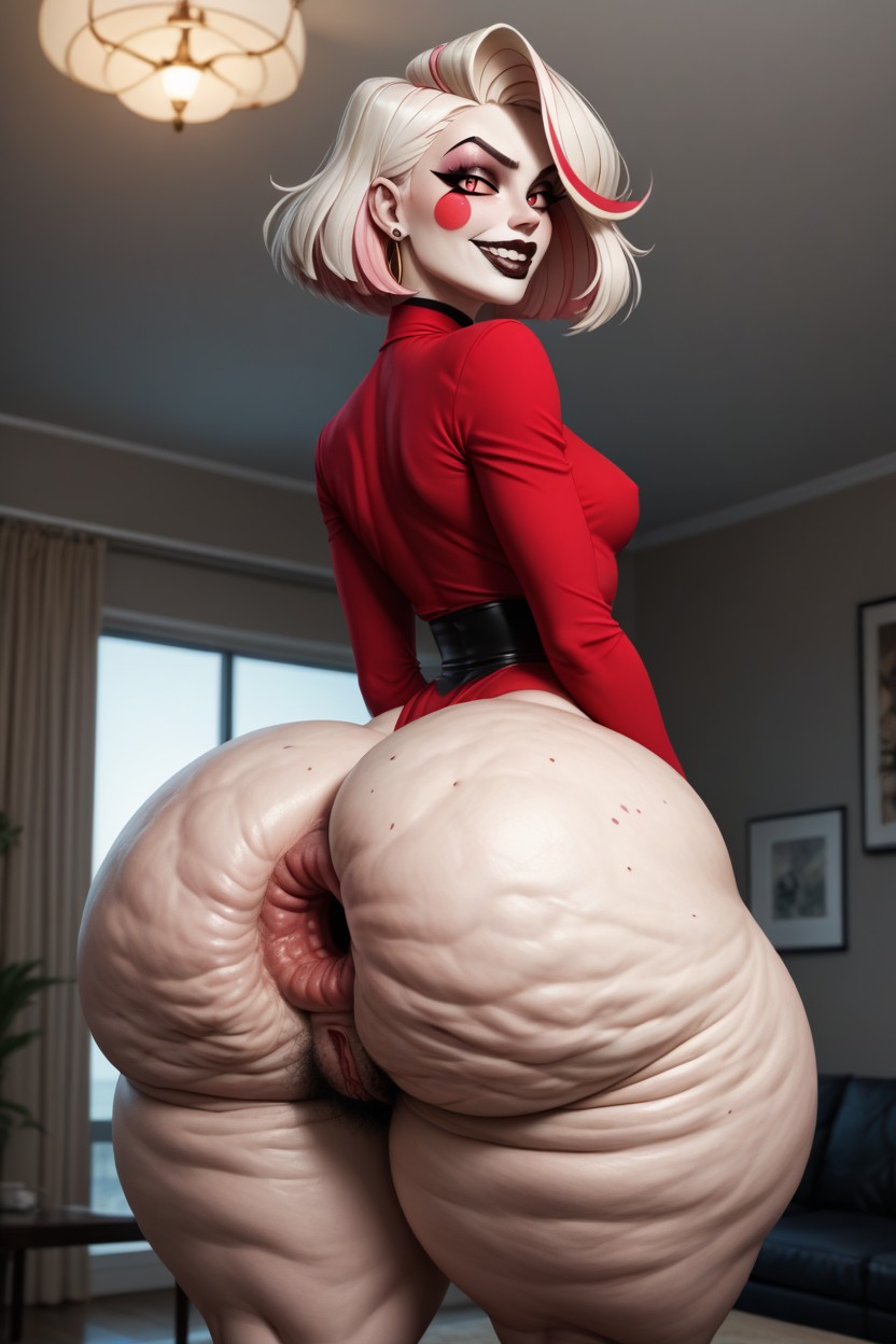 Full Lips, Perky Ass, Extremely High Waist AI Porn