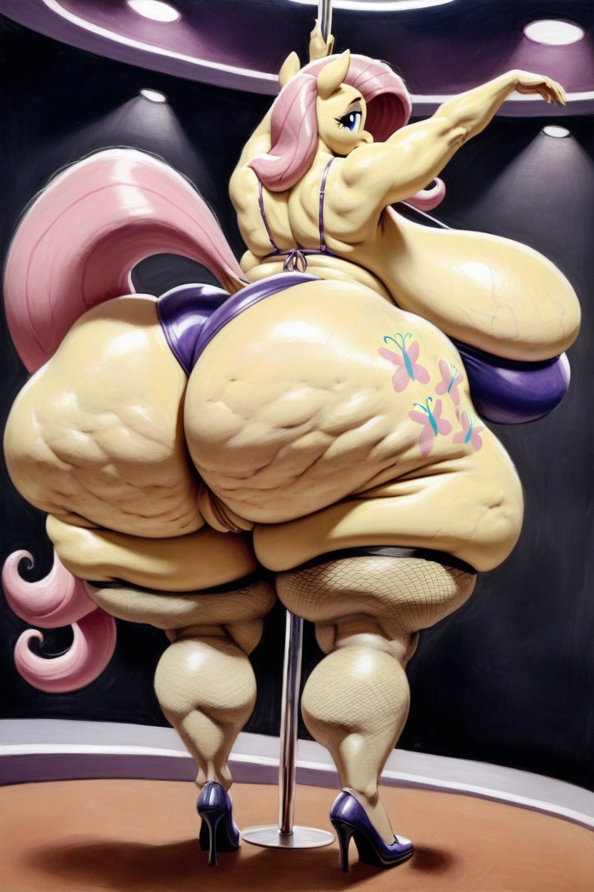 Huge Breasts, 25+, Side Angle Furry AI Porn