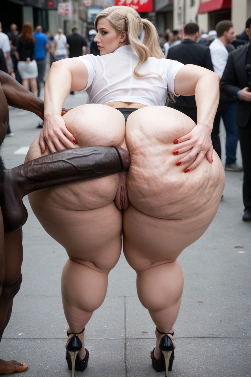 Hourglass Figure, Cosplay, Massive Ass AI Porn