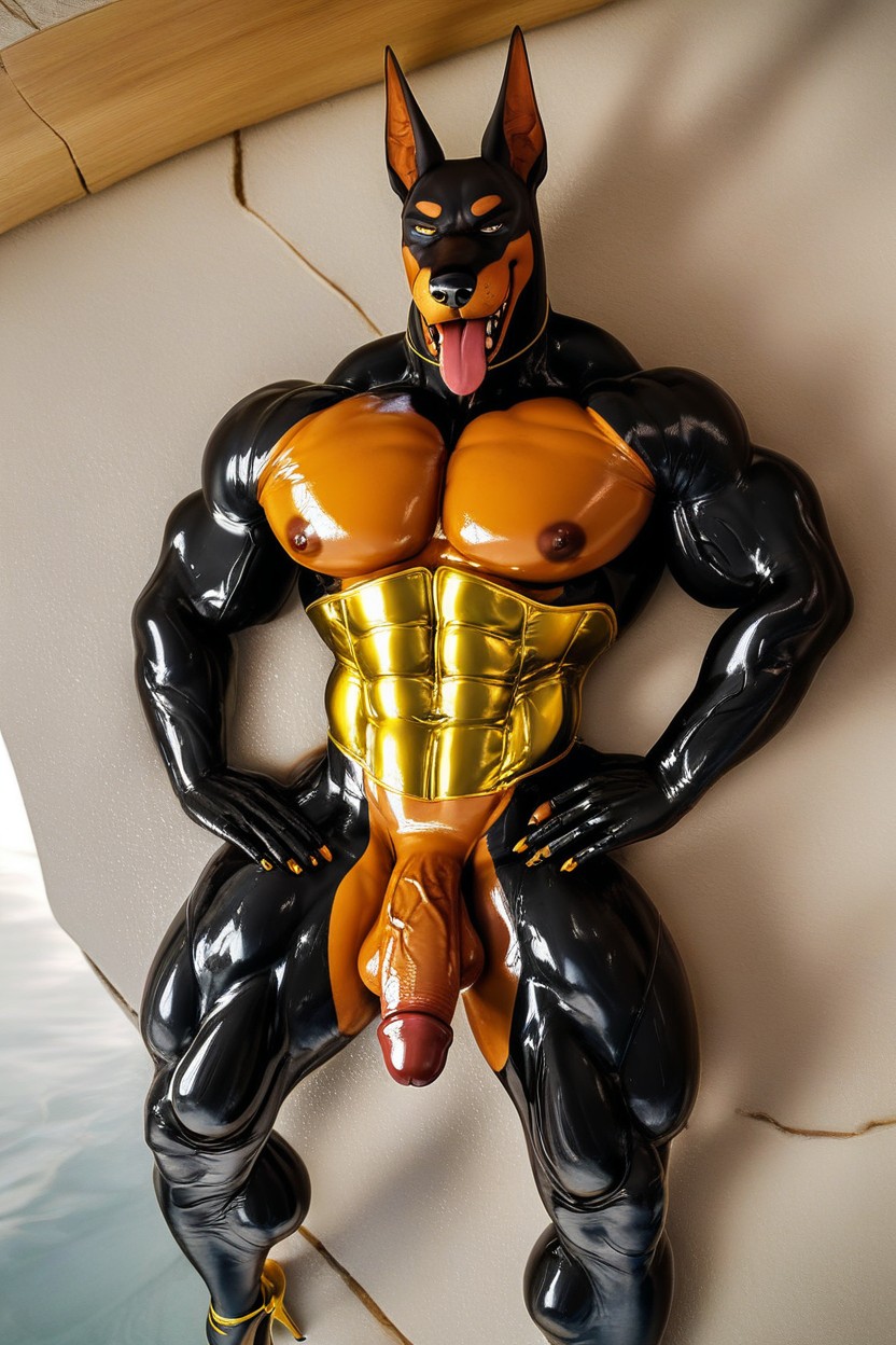 Rubber, 25+, Muscular Pornografia peluda com IA