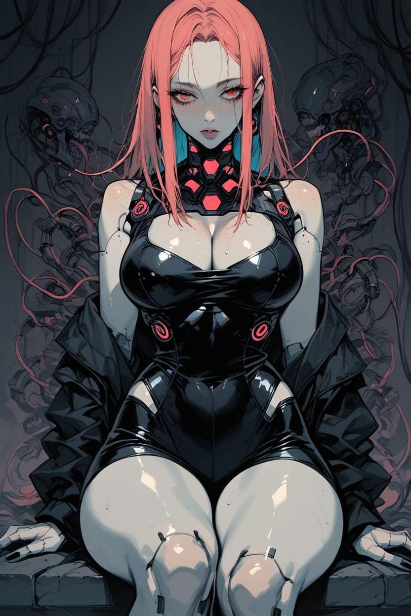 Sakura Haruno, Bounce Lines, Cleavage Hentai AI Porn