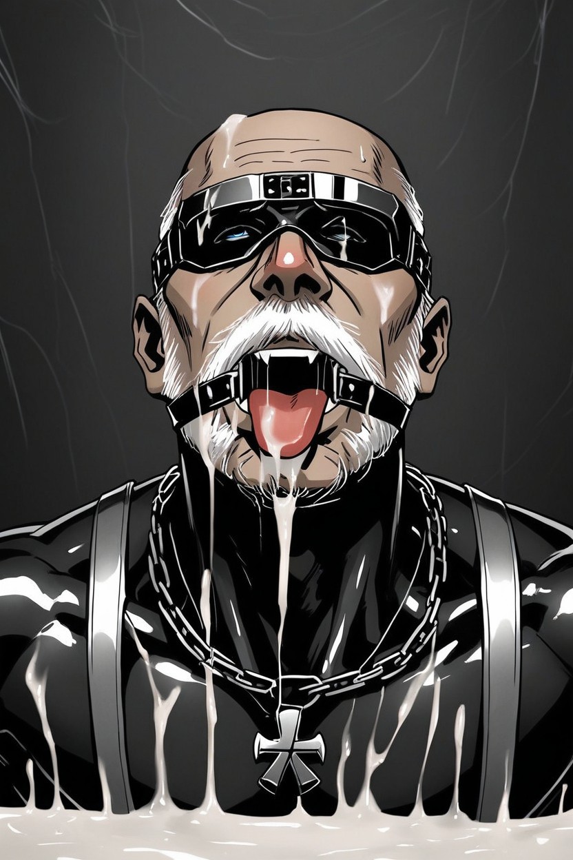 Huge Cumshot, Full Harness, Fucking Robot Hole 게이 AI 포르노