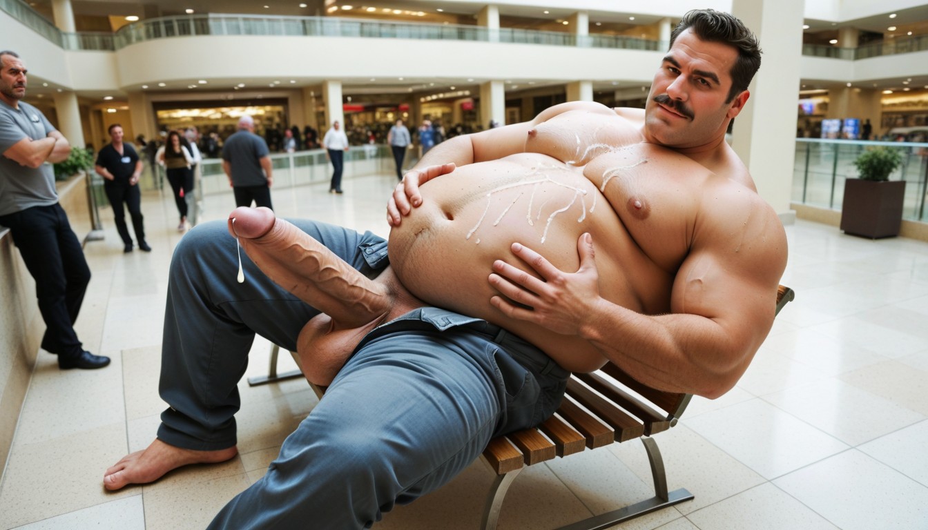 Sweaty, Gooey Cum, Big Hands Porno IA Gay