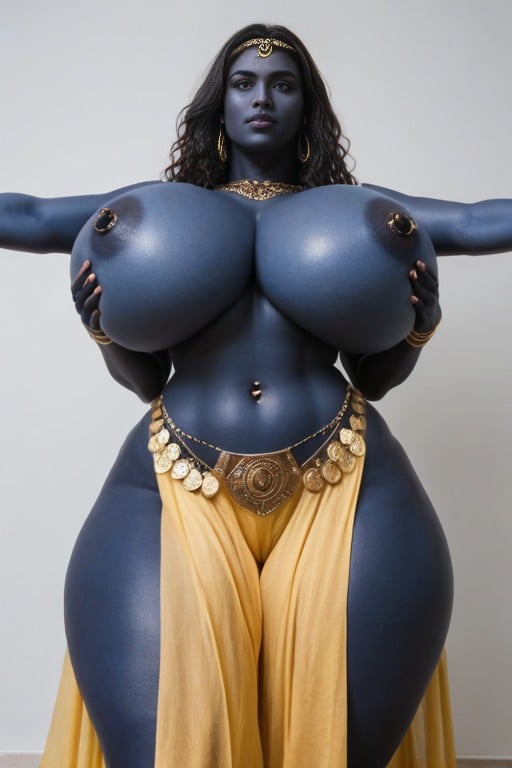 Enormous Rounded Ass, Colossal Breast, 18+ AI Porn