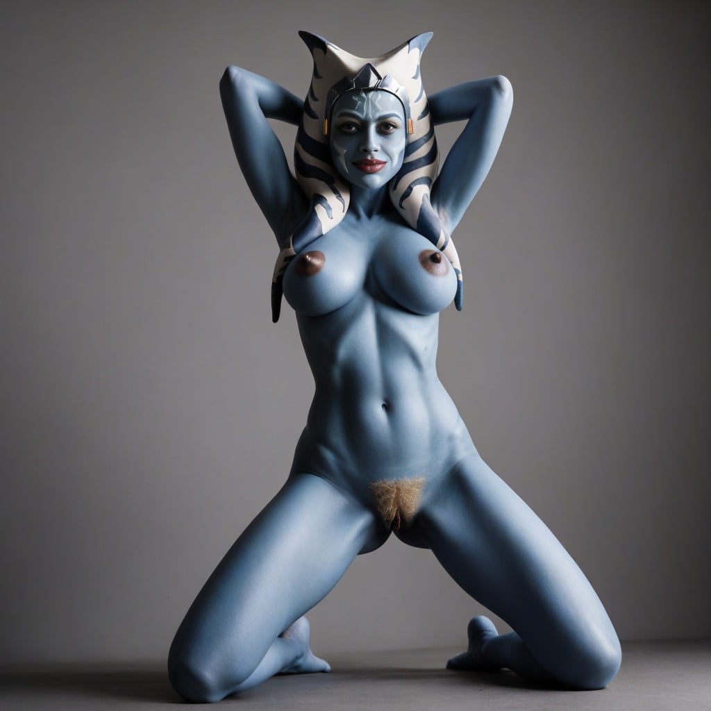 Cosplay, Puffy Nipples, No Hair But Togruta Lekku AI Porn