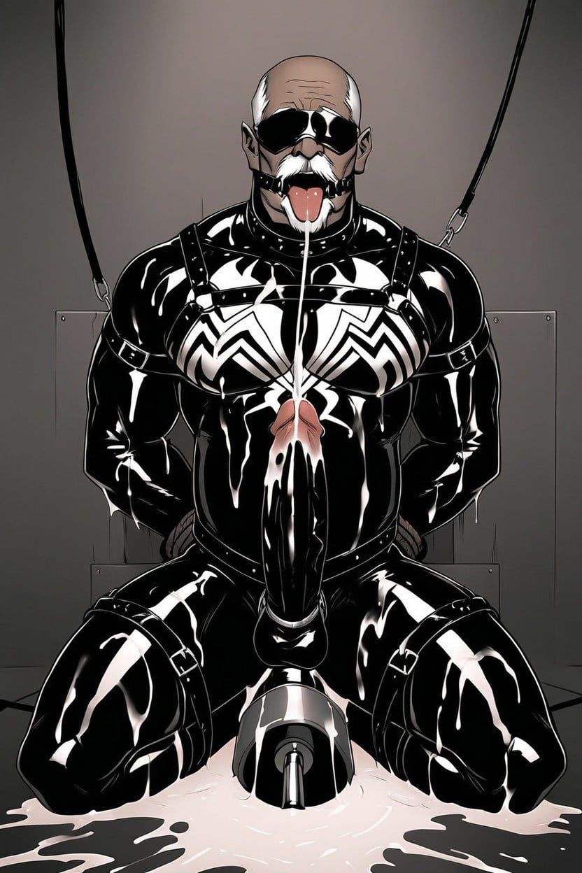 Solo, Venom, Cum Bath Porno IA Gay