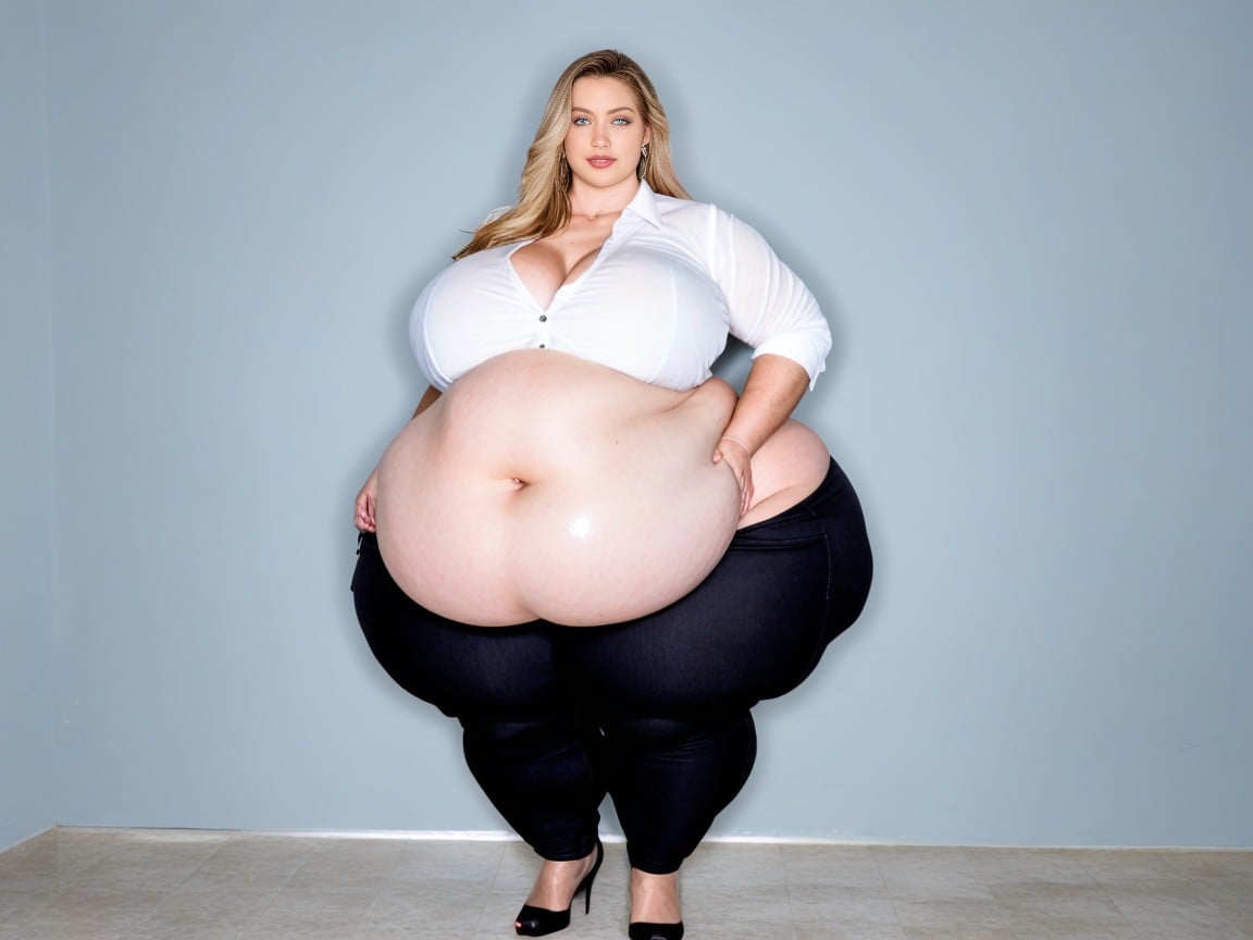 Hyper Massive Hips, Office, Long Length AI Porn