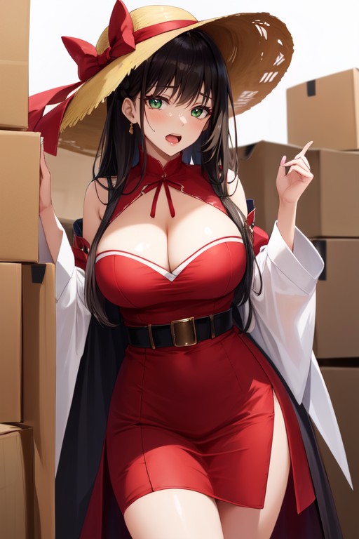 Wrinkled Dress, 20+, Japanese AI Porn
