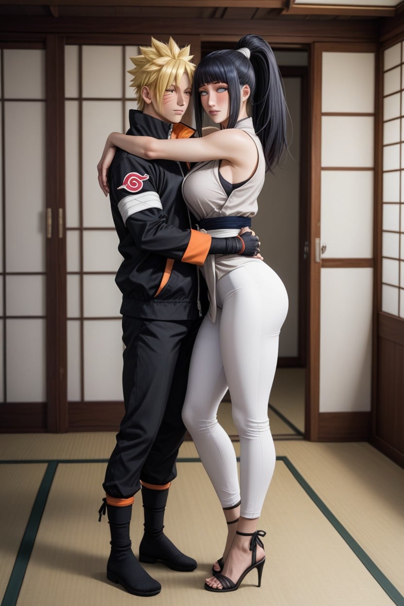 Black Hair, Wide Eyes, Tatami Hentai AI Porn