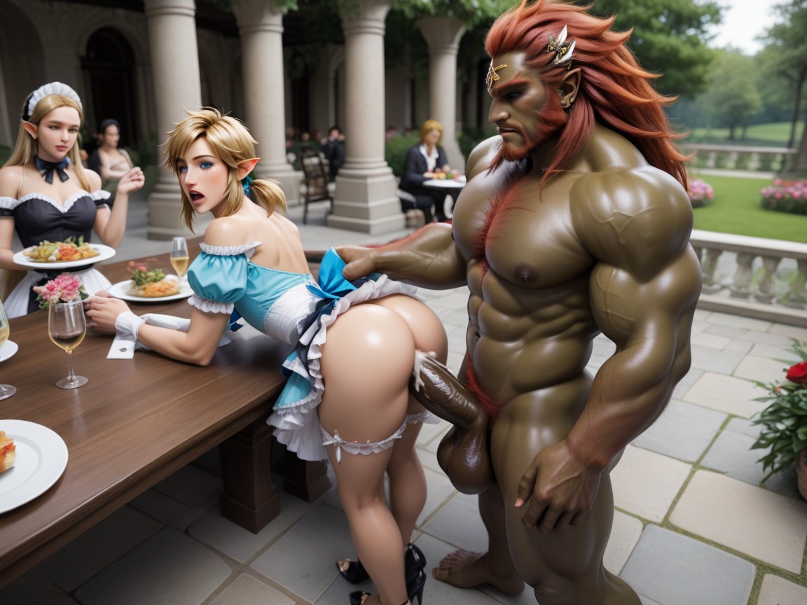 Colossal Cock On Links Butt, Male Body Crossdresser, Small Hentai AI Porn