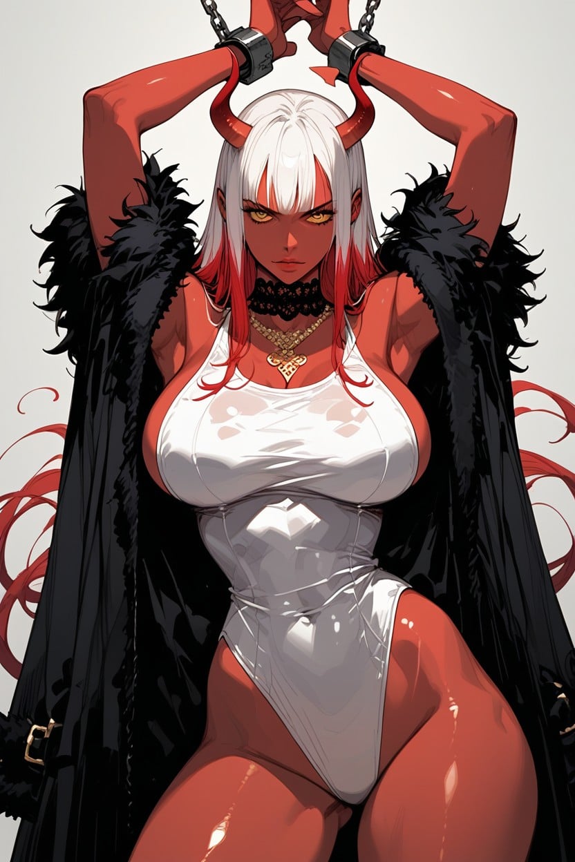 Wide Hips, Necklace, Close Up Hentai AI Porn