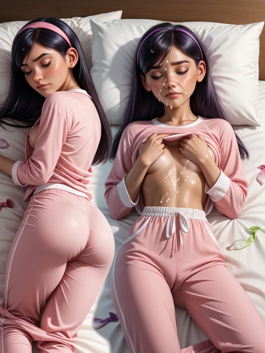 Sweaty, Night Time, Lean Ass Hentai AI Porn