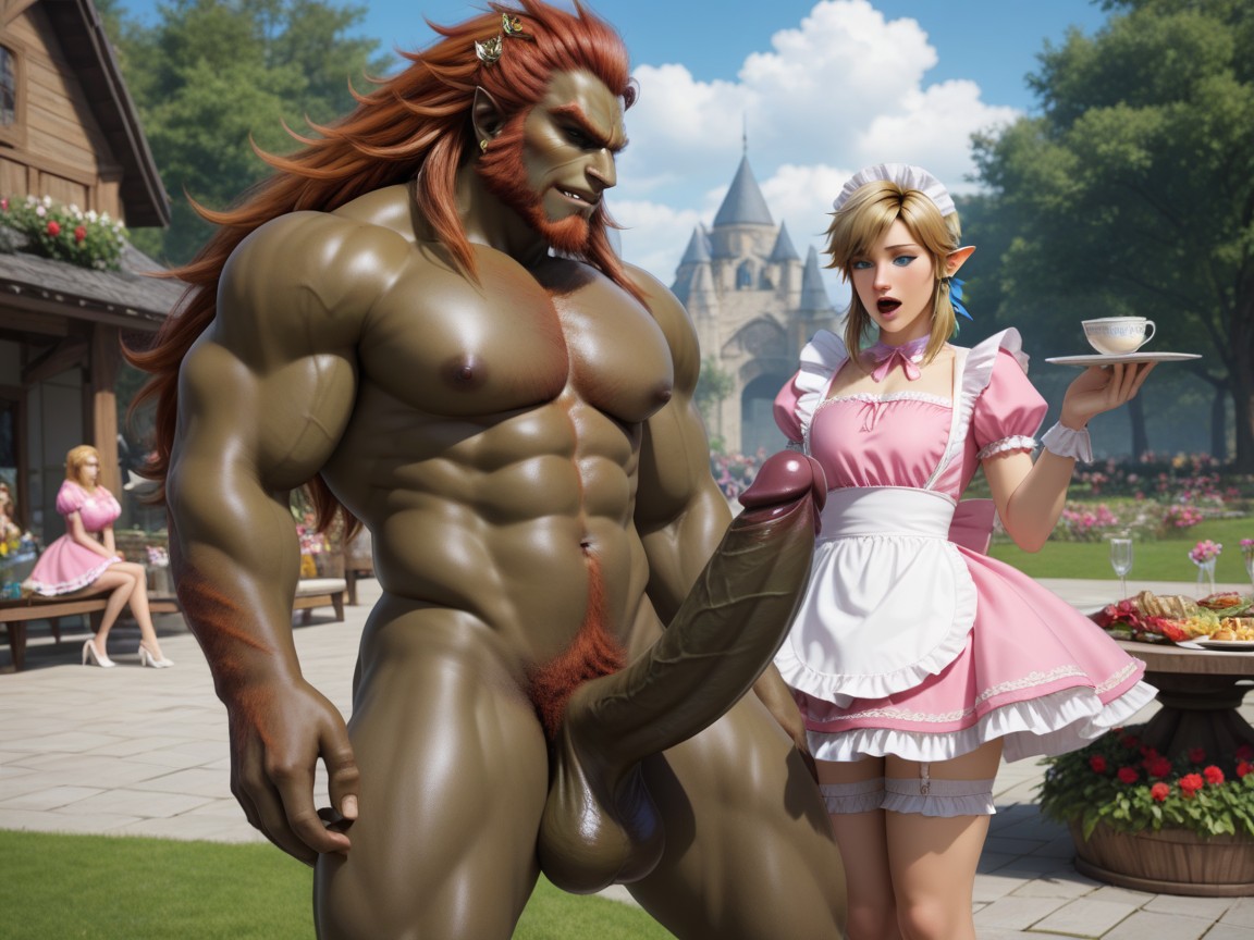 Red Lipstick, Slutty, Gigantic Hentai AI Porn