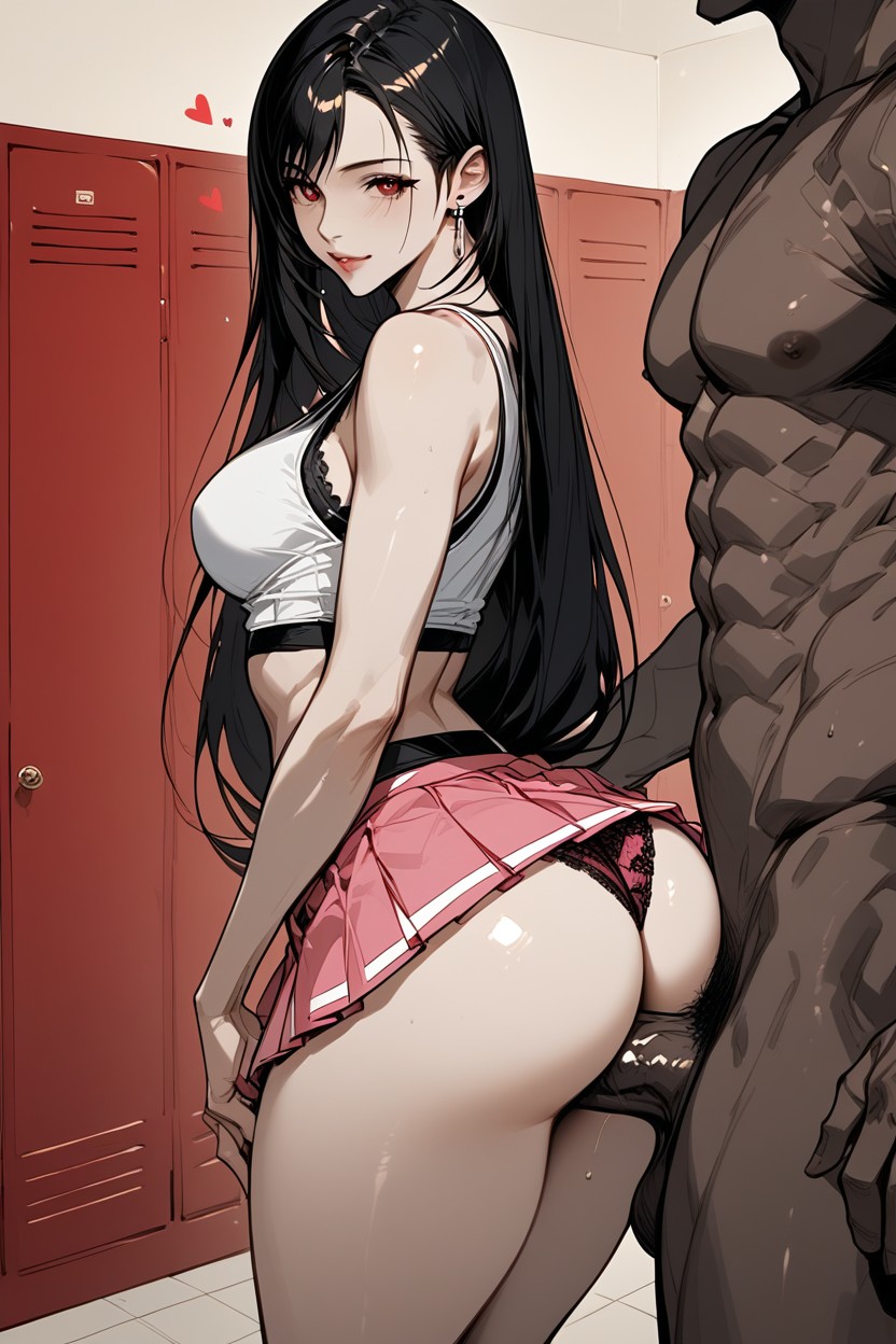 Love Hearts, Huge Bubble Butt, Panties Moved To The Side Hentai AI Porn