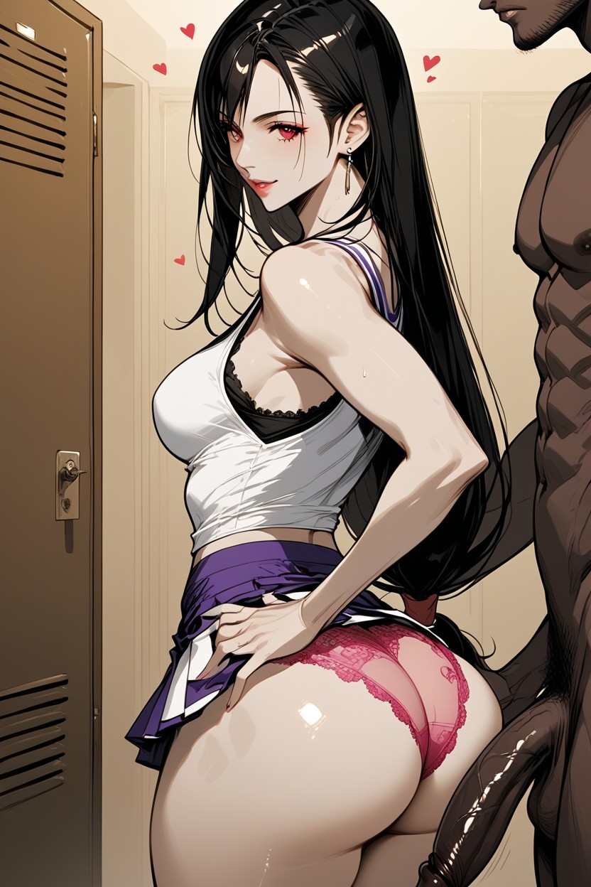 Cheerleader Outfit, Full Clothed, Cheerleader Skirt Hentai AI Porn