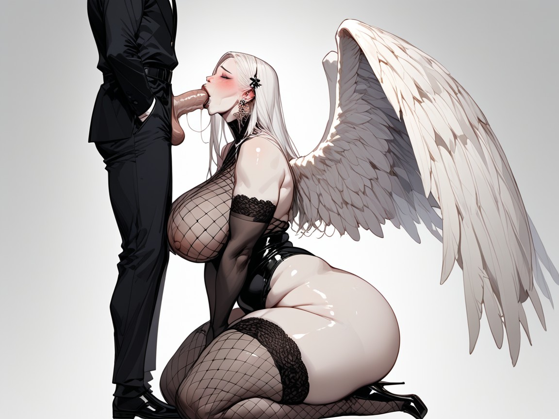 Pawg, Festhered Wings, Big Juicy Lips AI Porn