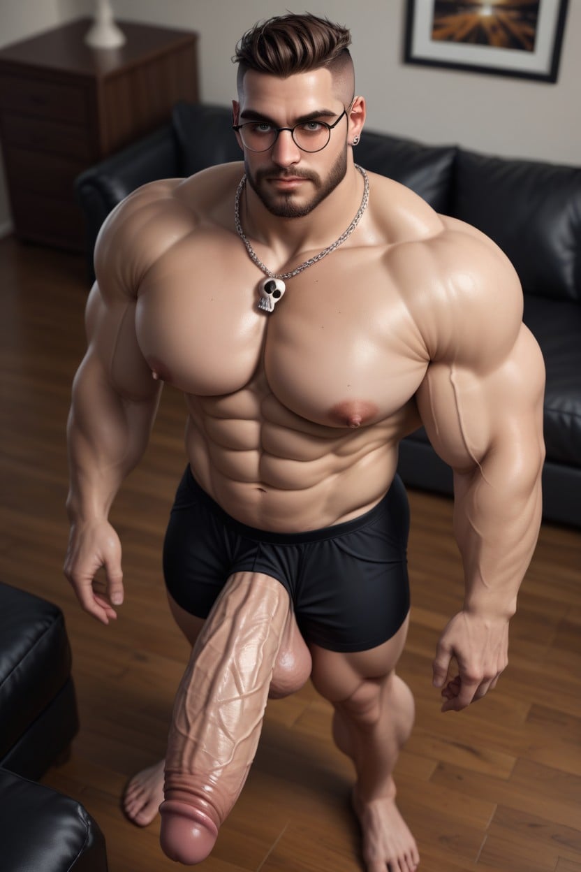 18+, Pale Skin, Wearing Dogtag Necklace Porno IA Gay
