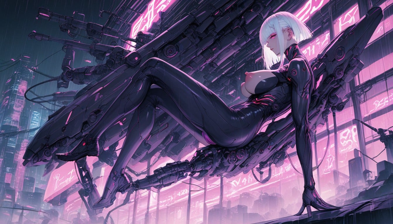 Side View, Cinematic Lighting, Ultra High Detail Hentai AI Porn