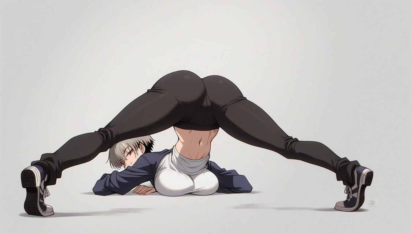 Jack O' Lantern, Seductive Smile, Black Leggings Hentai AI Porn