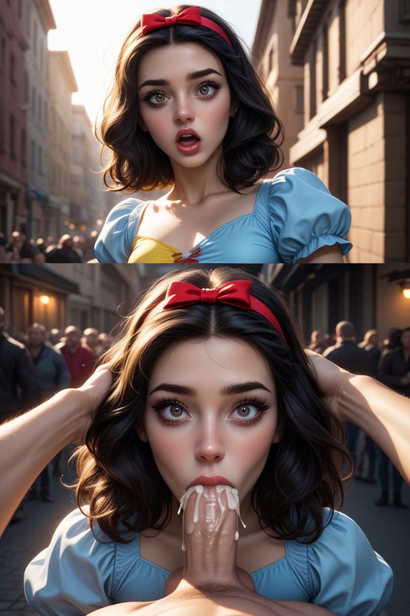 Colorful Golden Hour, Cum In Mouth, Full Comic Story Hentai AI Porn