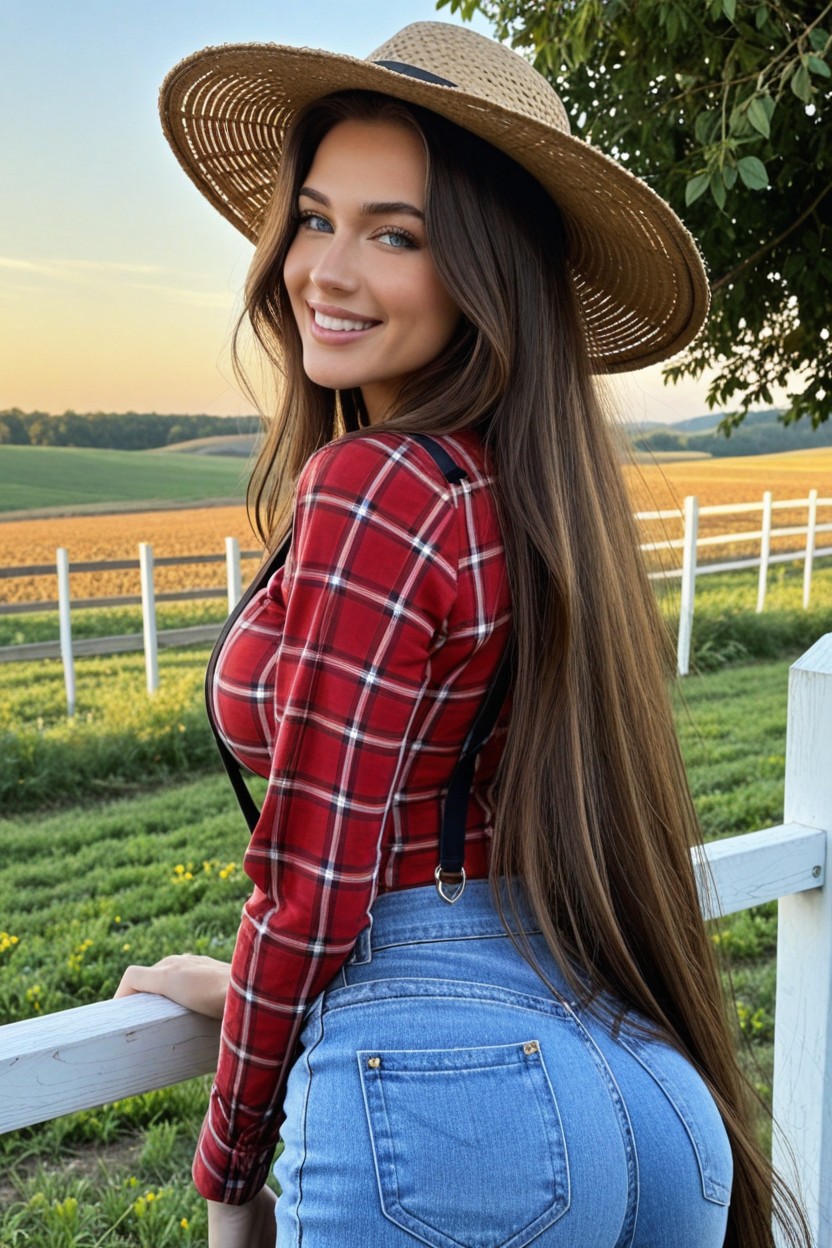 Field, Sunny, Farmer AI Porn