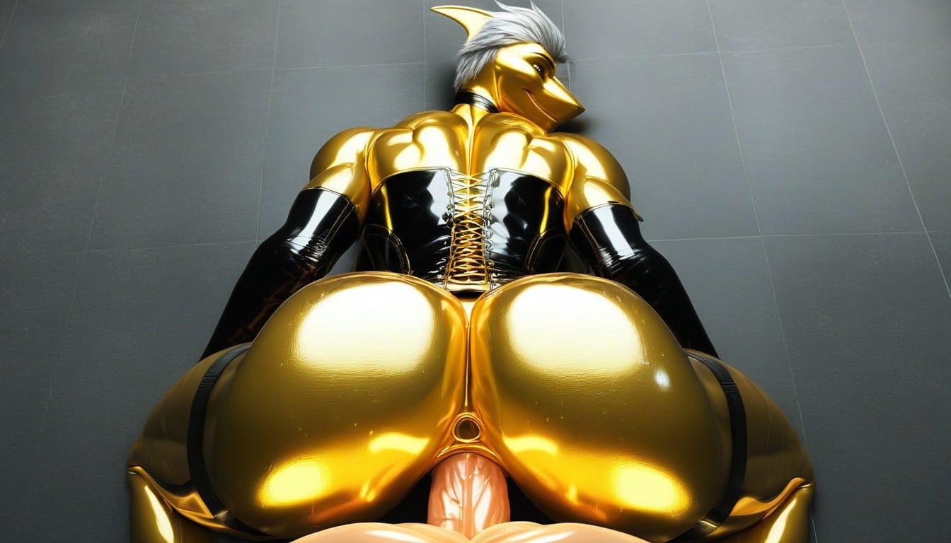 Massage, Spreading Ass, Wasp Waist Furry AI Porn