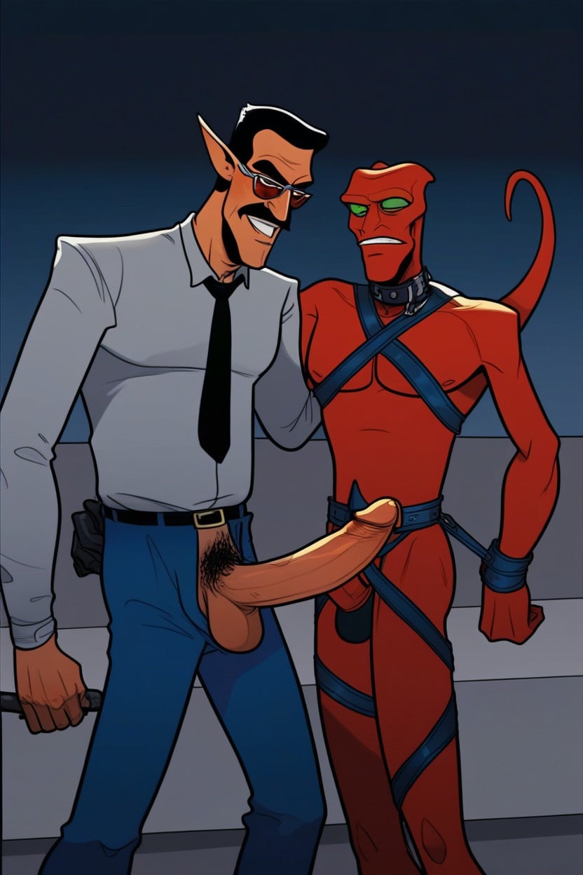 Sci Fi, Servant, Roger The Gay Alien AI Gay Porn