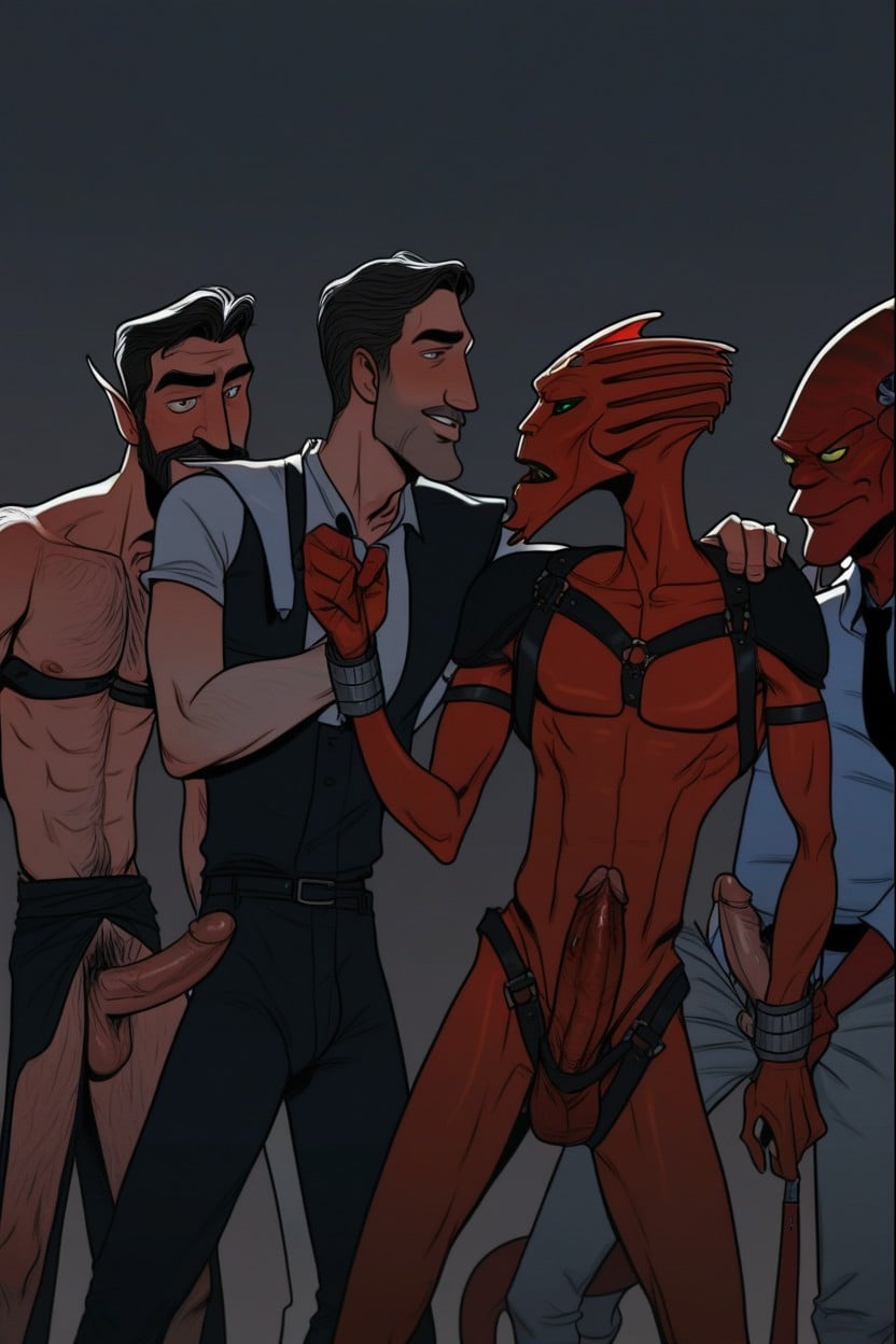 Roger Fanart, American, Bdsm AI Gay Porn