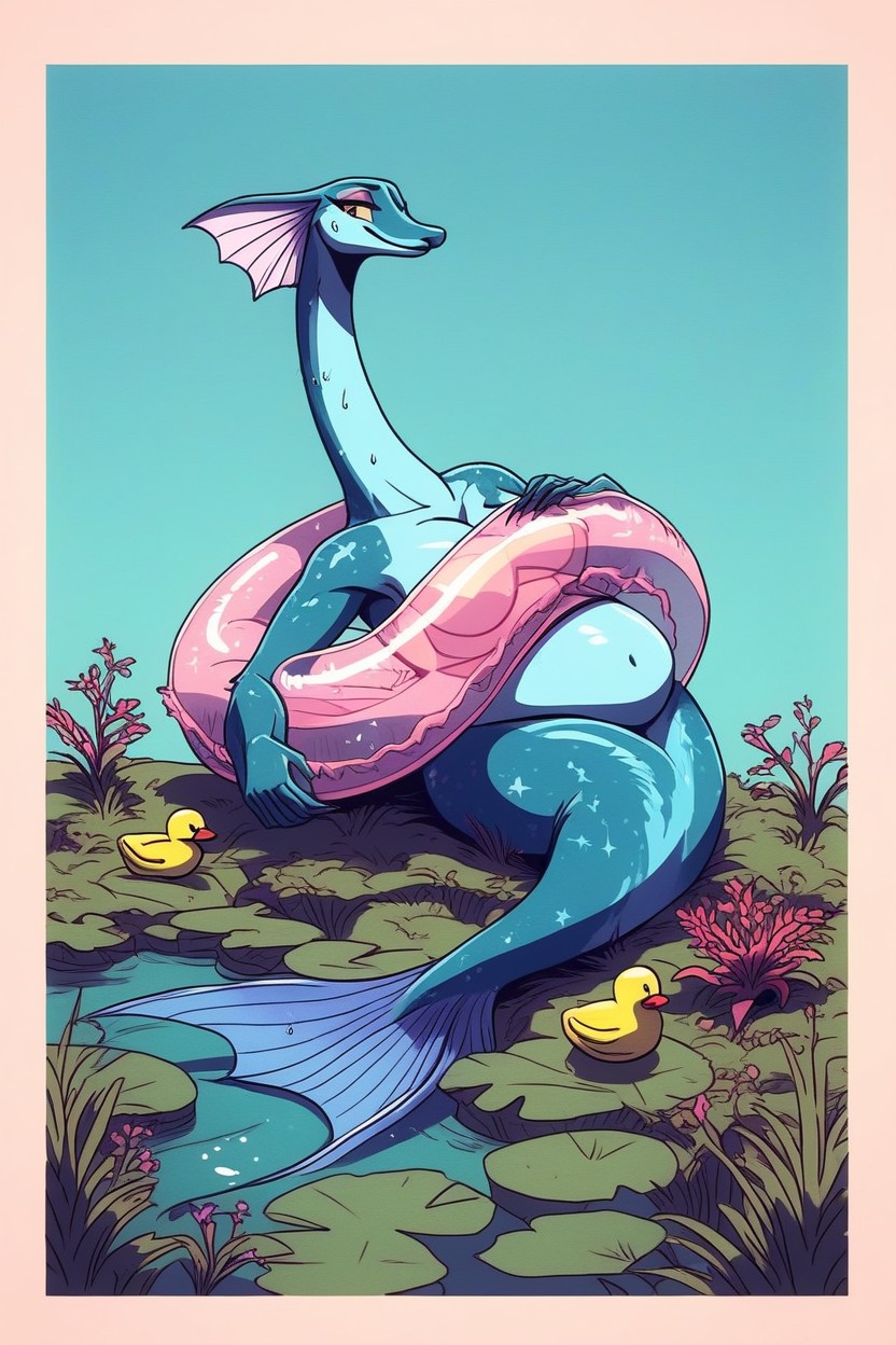 25+, Lochness Monster, Full Body Furry AI Porn