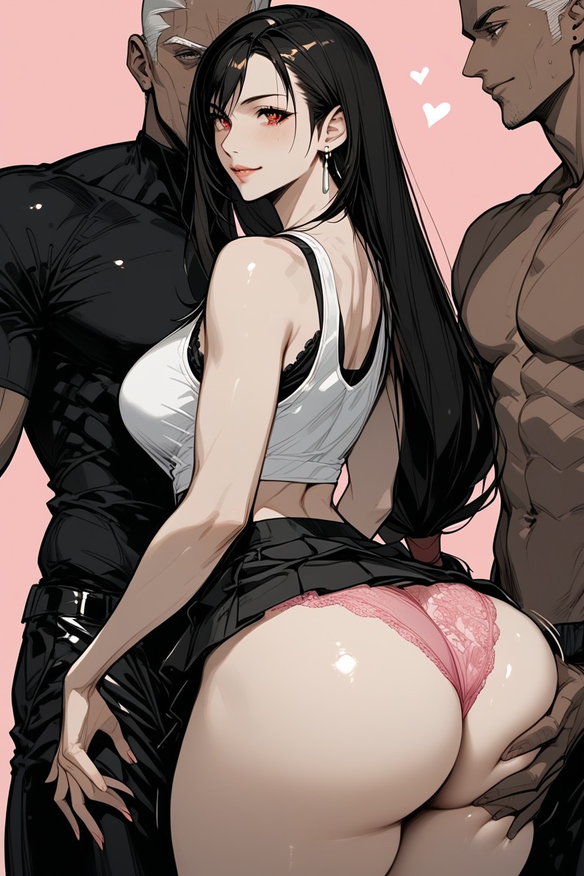 Tifa From Final Fantasy, Full Clothed, Skinny Hentai AI Porn