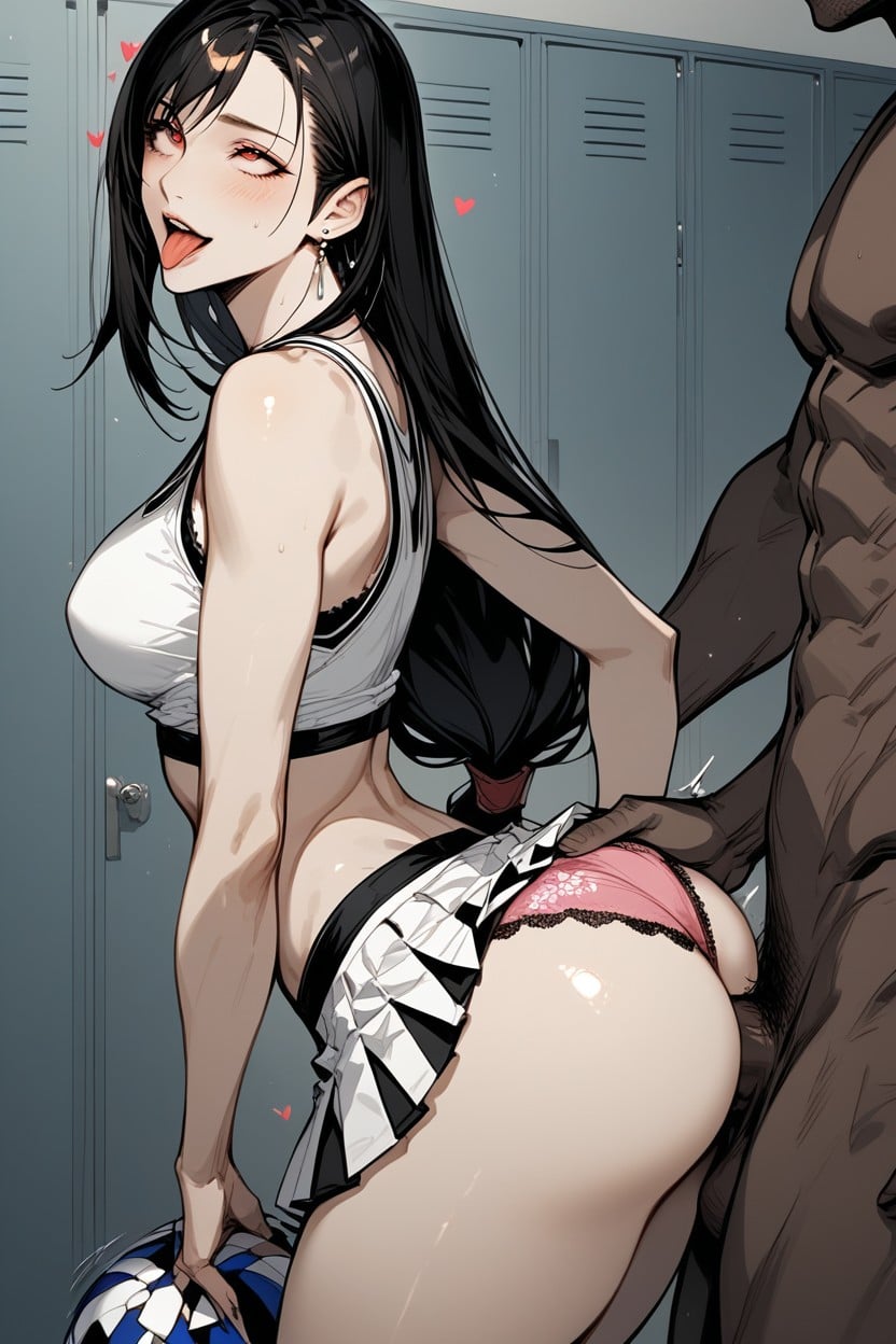 Laced Panties, Black Football Player, Football Player Hentai AI Porn