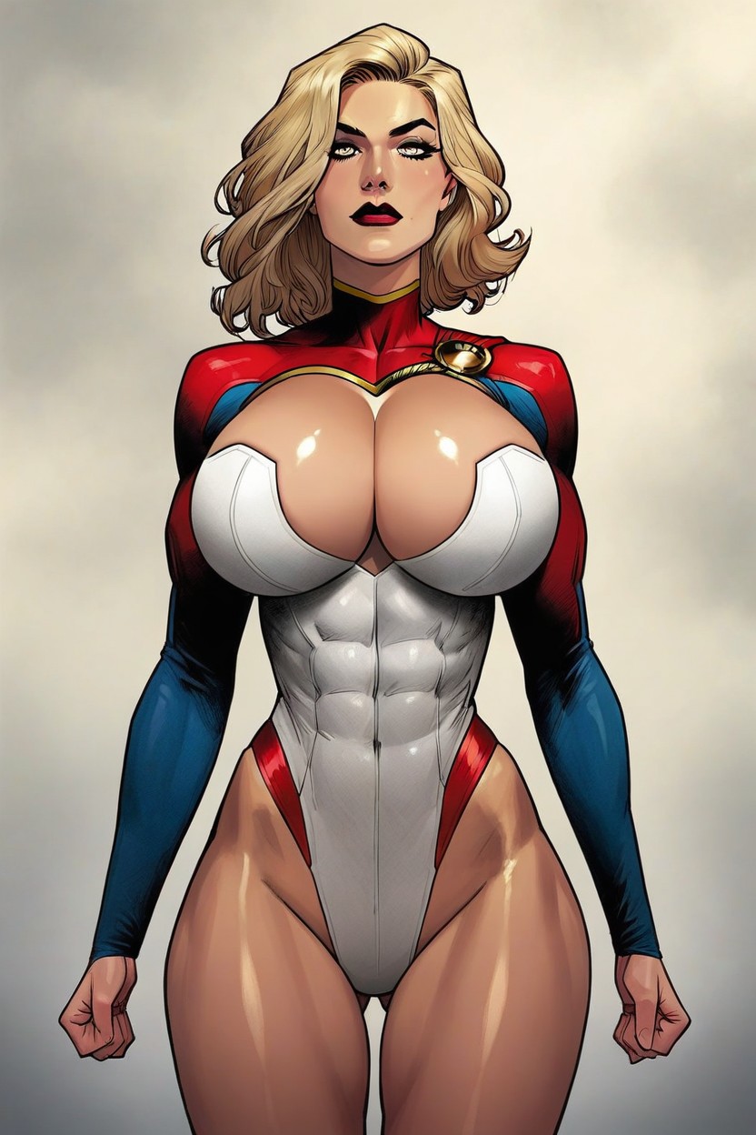 Cleavage, Detailed Face, Fit Hentai AI Porn