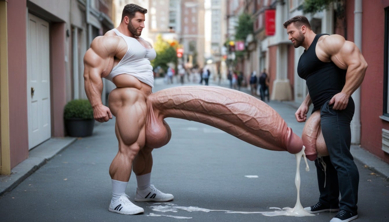 Cumshot, Beard, 18+ AI Gay Porn
