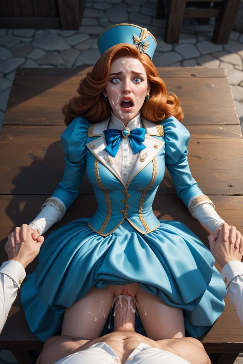 Top Down, Missionary Pov Fucking A Caucasian Man, Fucked Hard AI Porn