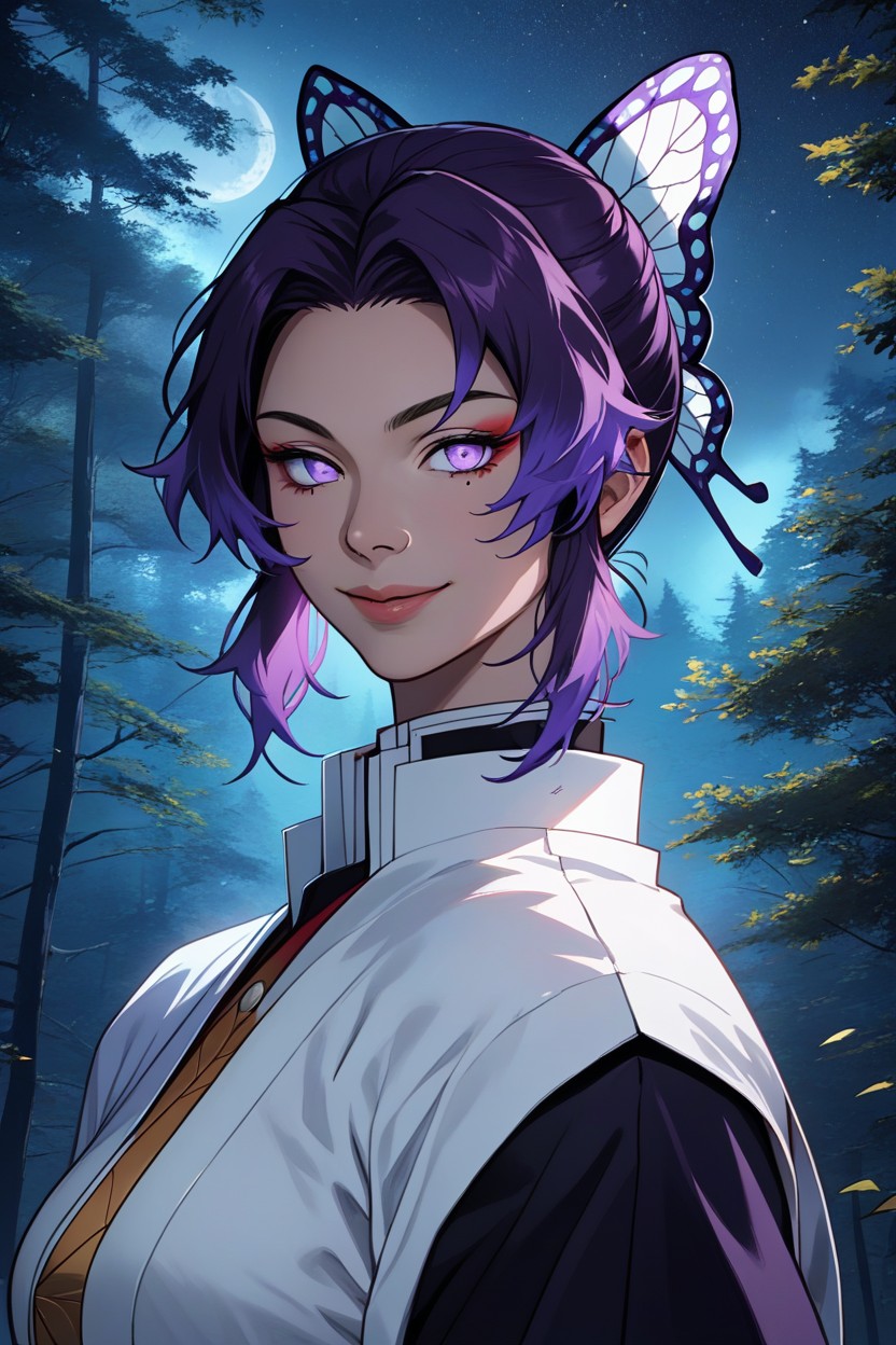Grinning, Short Length, Five Fingers Hentai AI Porn