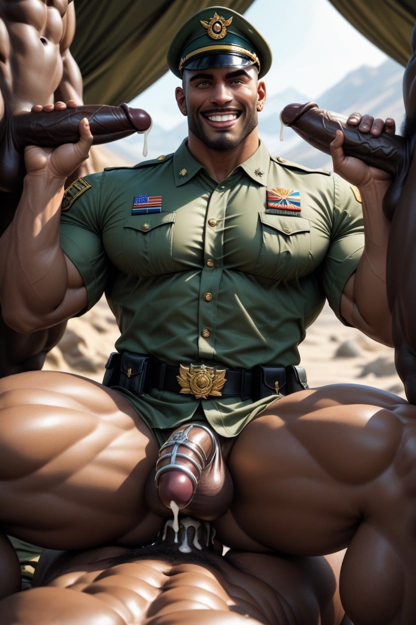 Bbw, Cock Chastity Cage, Black Cock In Ass AI Gay Porn