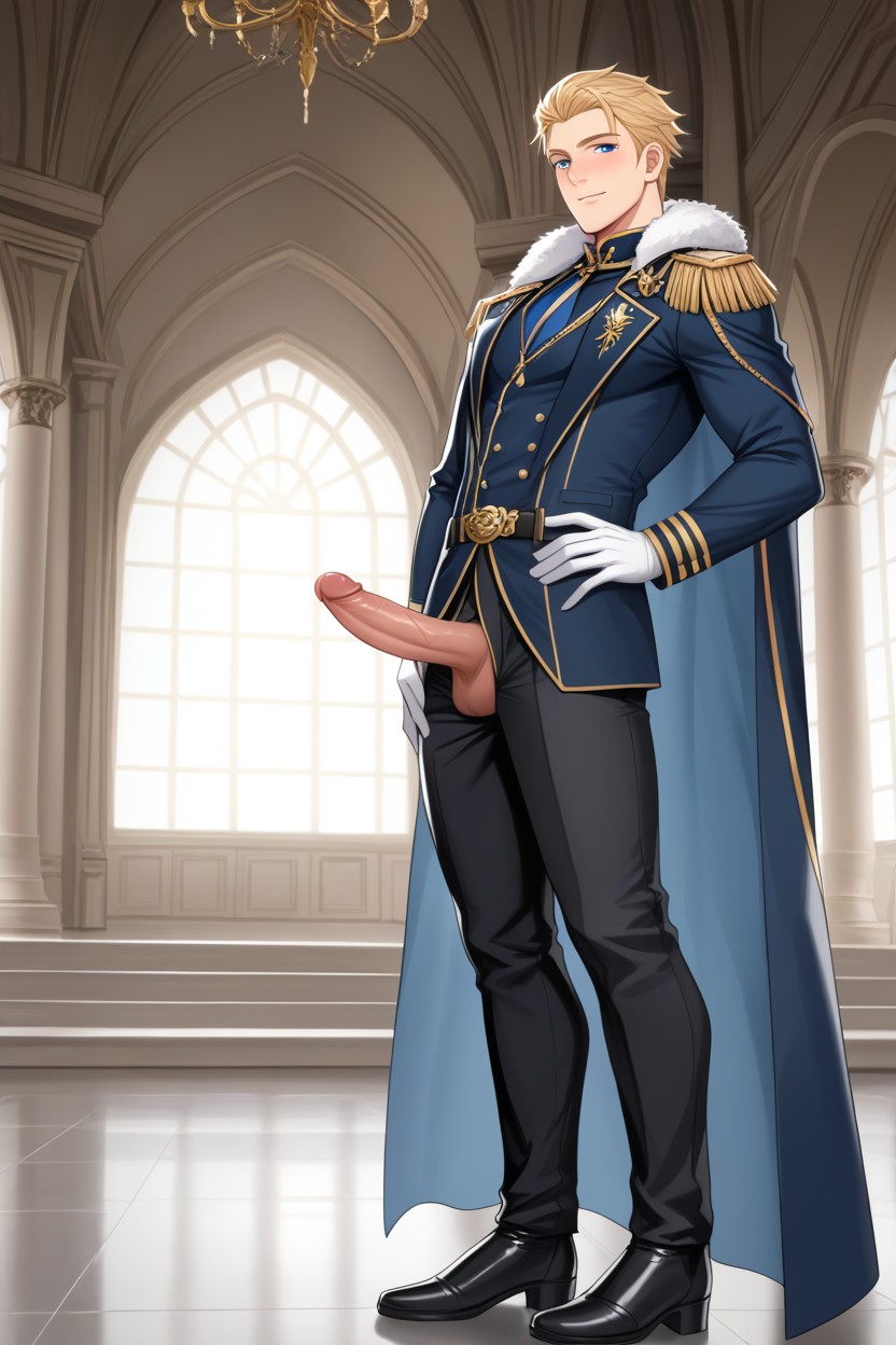 Tall Height, Medium, Royal Cape AI Gay Porn
