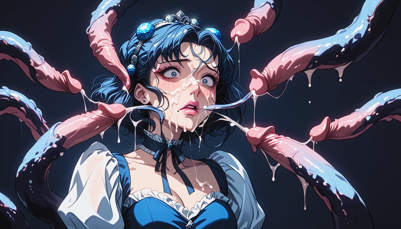 Cum Everywhere, Arched Back, 1 Person Hentai AI Porn