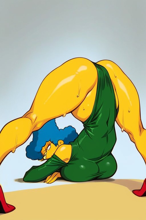 High Resolution, Yellow Skin, Large Breast Hentai AI Porn