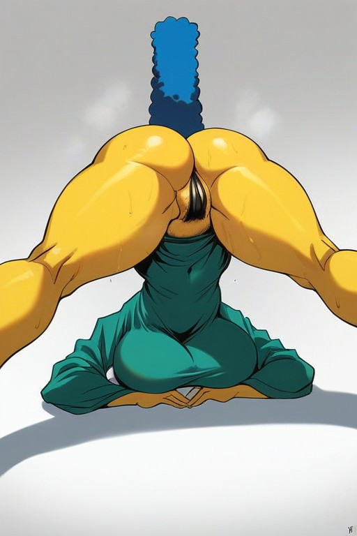 Front View, Full Body, Large Breast Hentai AI Porn