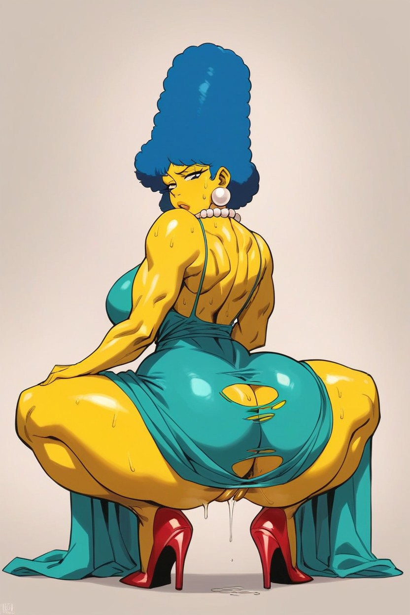 Full Body, Perfect Anatomy, Female Hentai AI Porn
