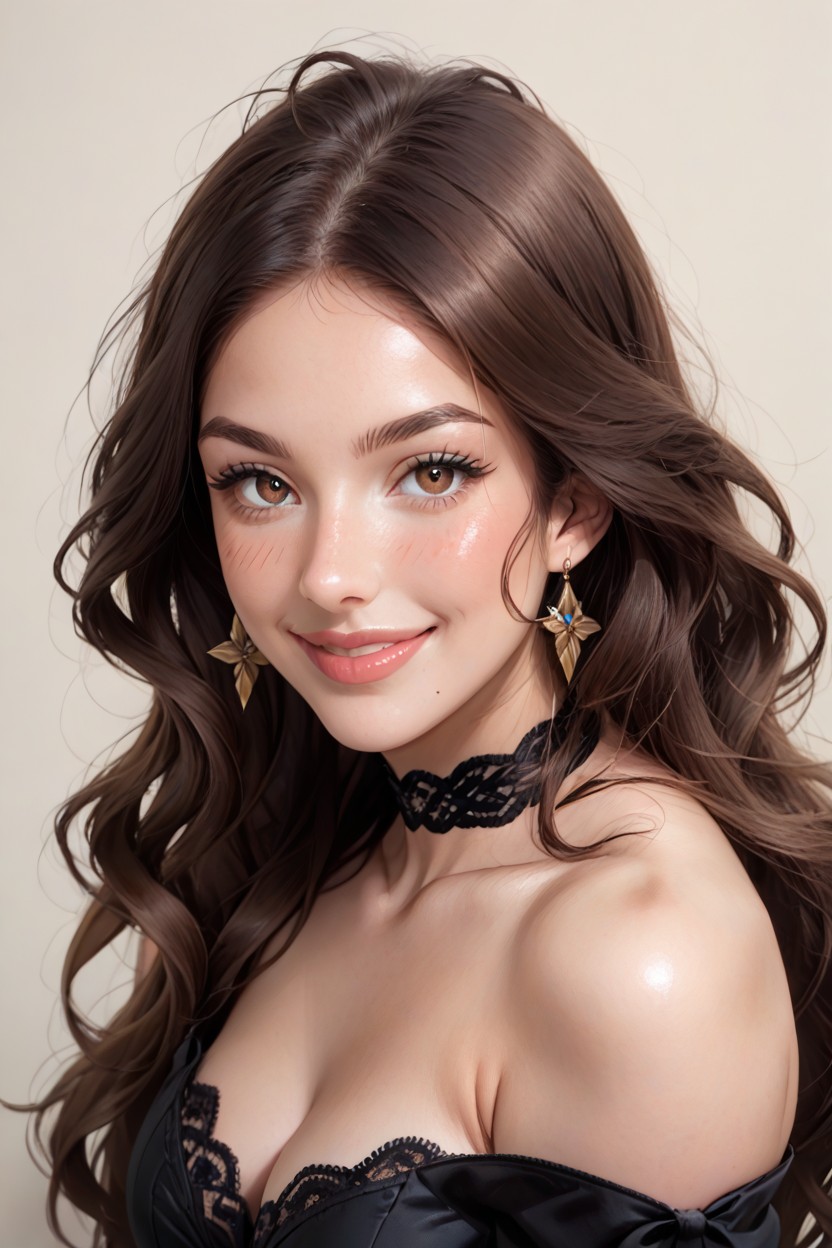 Wild Look, Luxurious, Soft Smile AI Porn
