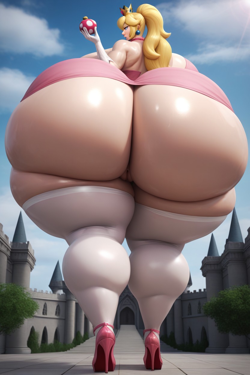 Full Body, Huge Nipple, Giant Massive Ass AI Porn