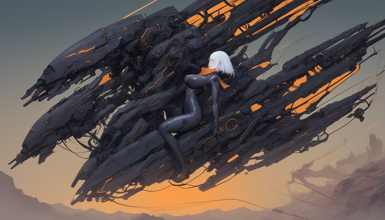 Wearing Desert Scarf Hood, Tight Suit Over Hips, 25+ Hentai AI Porn